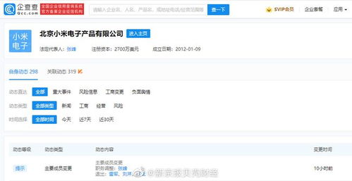 雷軍卸任小米電子產品公司董事長，專注集團戰略與技術創新